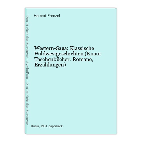 Western saga klassische - western-saga:,