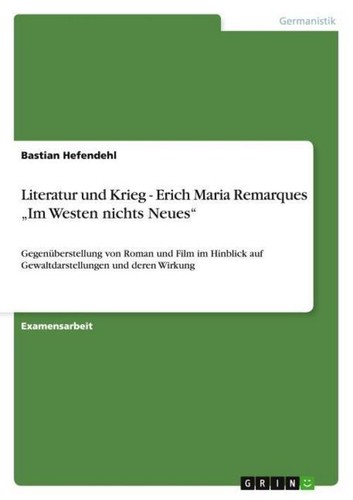 Literatur und krieg - und,