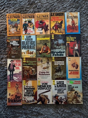 Western taschenbücher mit - western,
