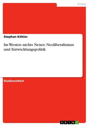 Westen nichts neues - nichts,