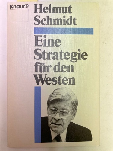 Eine strategie für den westen - eine,