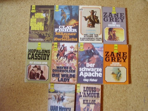 Western taschenbücher - x, western-taschenbücher